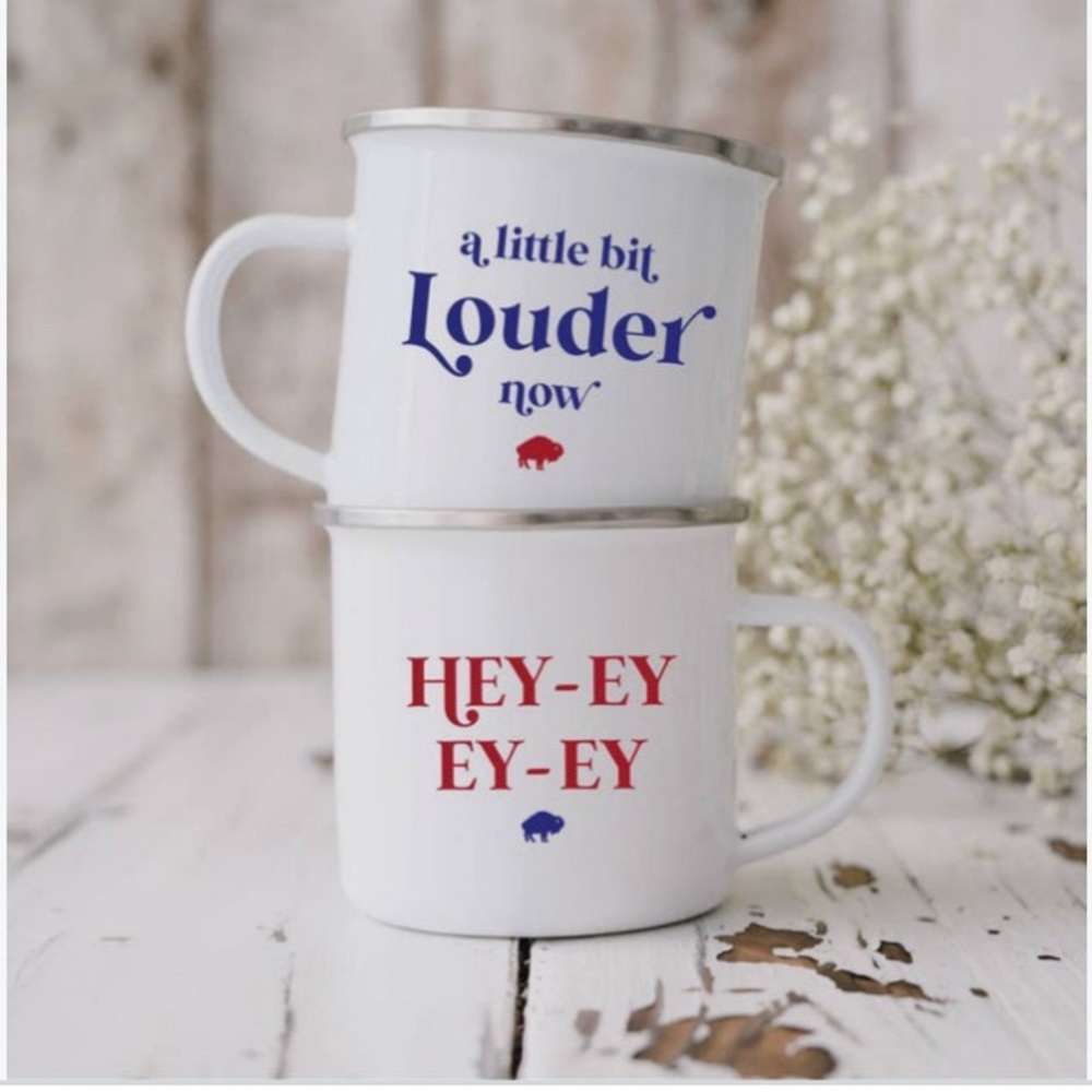 Buffalo Bills Small Steel Camping Mug